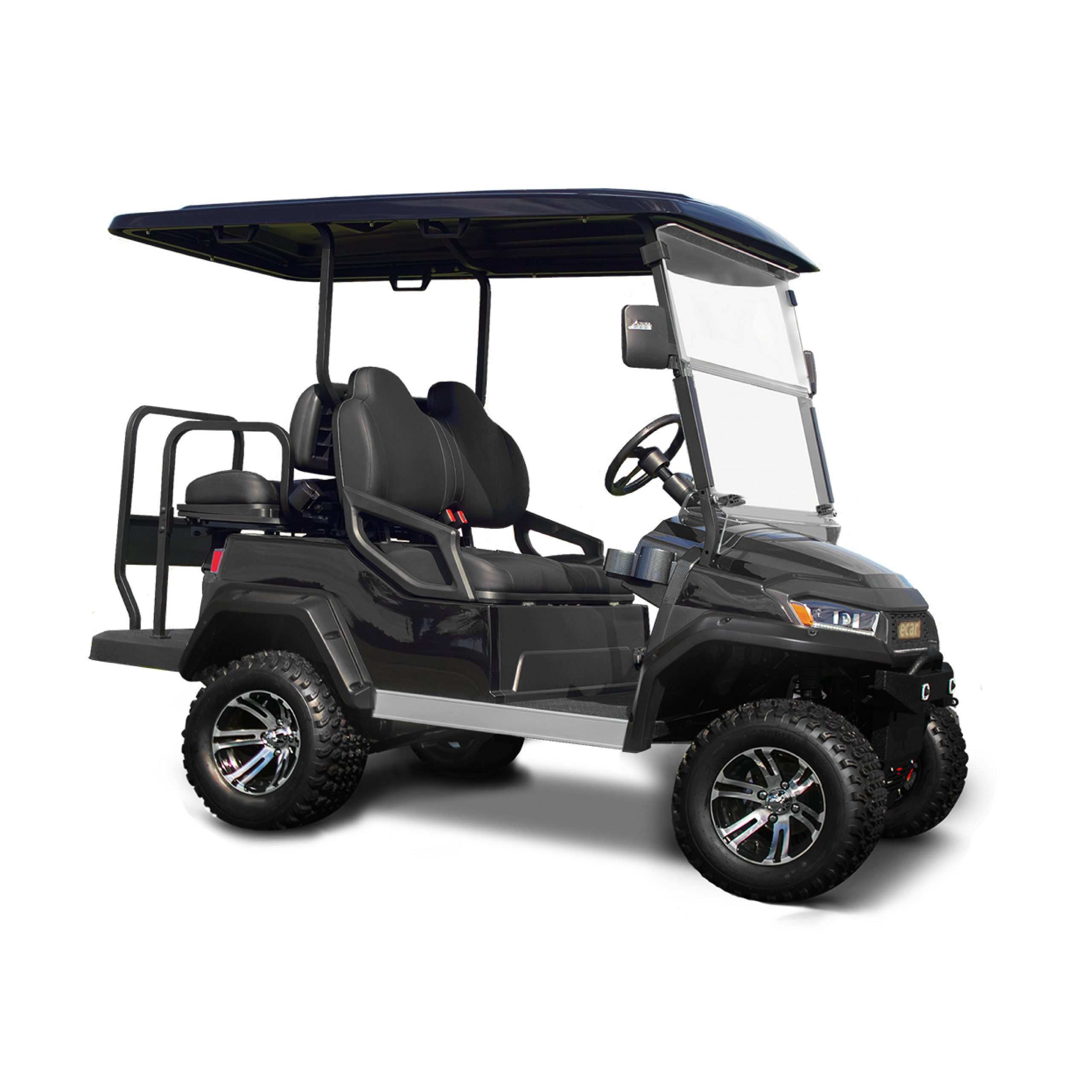 ECAR Compass 2+2G 4 Seat Lifted Golf Cart