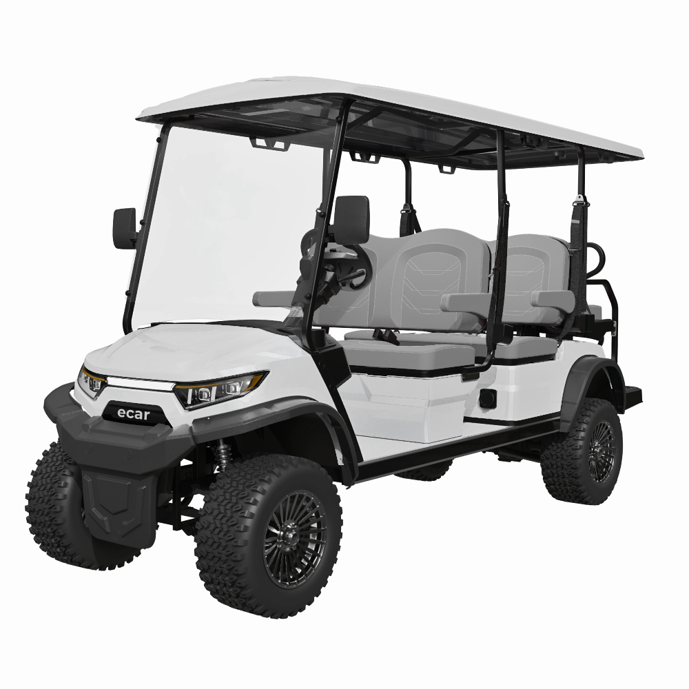 ECAR Magnum 4+2G Lifted 6 Seat Golf Cart