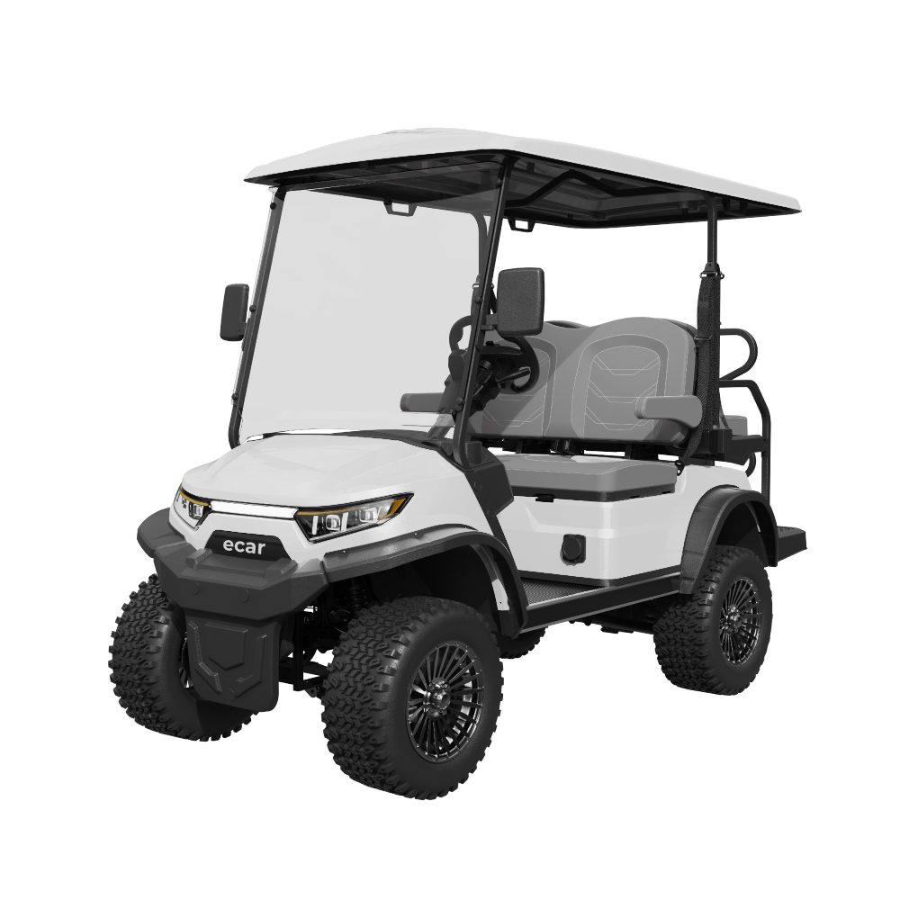 ECAR Magnum 2+2G Lifted 4 Seat Golf Cart