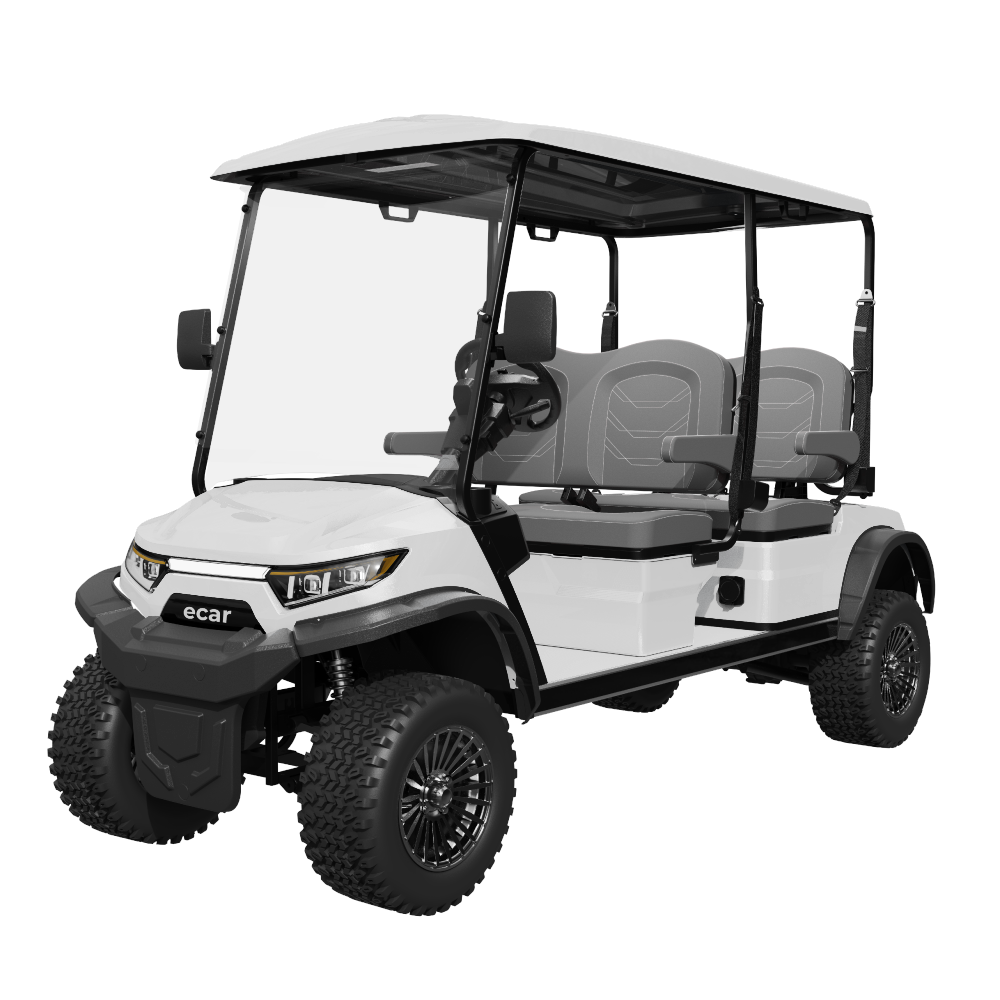 ECAR Magnum 4G 4 Seat Lifted Golf Cart