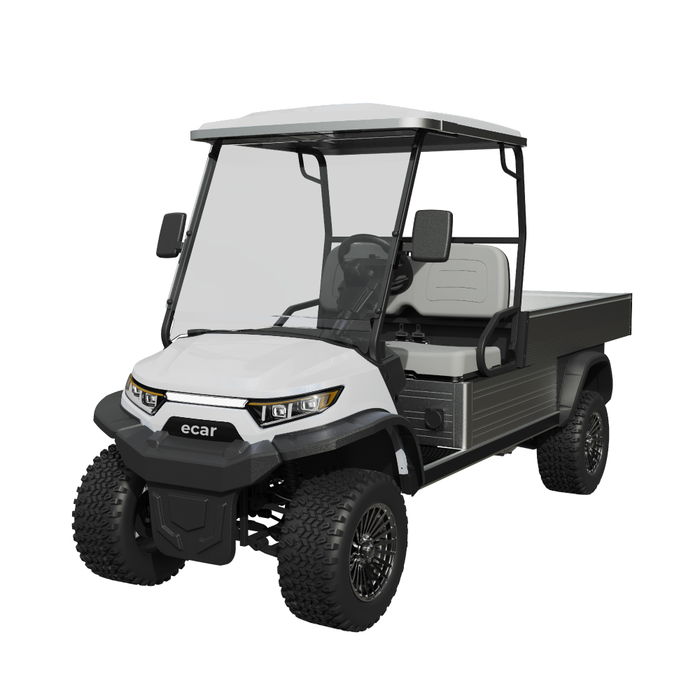 ECAR Magnum H8G 2 Seat Lifted Utility Golf Cart